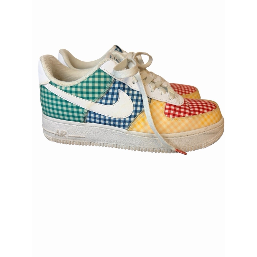 Nike Air Force 1 Low QS Gingham Multicolor (Women's) Size 8